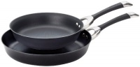 Circulon Symmetry Hard Anodized Nonstick 10-Inch and 12-Inch Skillets Twin Pack