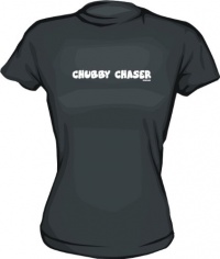 Chubby Chaser Women's Tee Shirt XL-Pink Babydoll (petite fit)