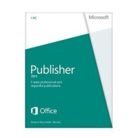 Microsoft Publisher 2013 Key Card (No Disc)