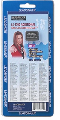 Leadsinger LS-3C12 Variety Show Tunes Cartridge for LS-3000 Series Karaoke System (200 Songs)