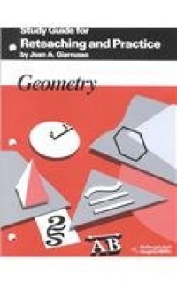 McDougal Littell Jurgensen Geometry: Study Guide for Reteaching & Practice Geometry