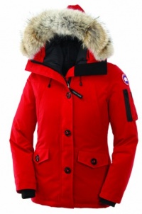 Canada Goose Ladies Montebello Parka (Red, Small)