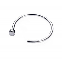 Steel Nose Hoop Ring 20G x 5/16-Sold Individually