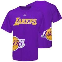 Los Angeles Lakers Adidas NBA Purple Getting Big T-Shirt