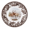 Spode Woodland American Wildlife Elk Dinner Plate