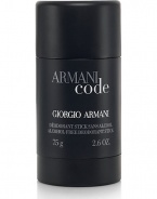 A seductive new fragrance, Armani Code For Men is a sexy blend of fresh lemon and bergamot softened with hints of orange tree blossom, warmed with soothing guaiac wood and tonka bean. 2.6 oz. 