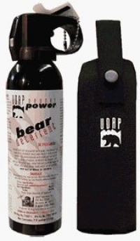 UDAP's Premuim Bear Spray with Hip Holster 7.9oz./ 225g