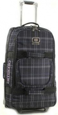 OGIO Radica Bluebinksi 26-inch Drop Bottom Expandable Wheeled Upright Duffel Bag