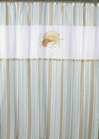 Avanti By the Sea, Shower Curtain