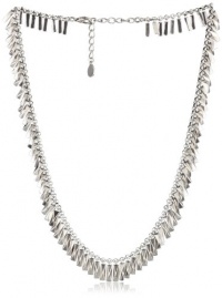 House of Harlow 1960 Silver-Plated Pyramid Bar Necklace