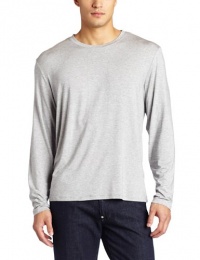 HUGO BOSS Men's Sleepwear L/S Modal Tshirt,Medium Grey,Medium