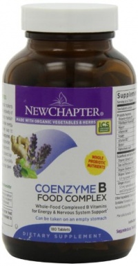 New Chapter Coenzyme B Food Complex, 180 Count