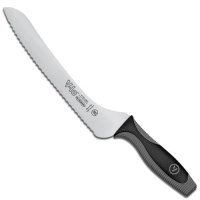 Dexter-Russell V-LO 9-Inch Carbon Steel Scalloped Offset Sandwich Knife