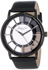 Kenneth Cole New York Men's KC1752 Transparency Classic See-Thru Dial Round Case Watch