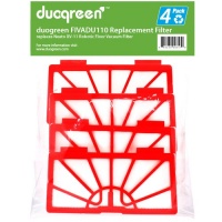 Duogreen Neato XV-11 XV 11 Robotic Vacumm Cleaner Filter 945-0004 Replacement, 4-Pack