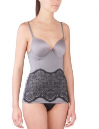 Flexees by Maidenform Women's Pretty Shapewear Lace Front Bustier