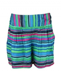 Nanette Lepore Womens Muchacha Striped Shorts