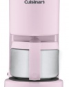 Cuisinart DCC-450PK 4-Cup Coffeemaker with Stainless Steel Carafe, Pink