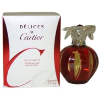 Delices De Cartier By Cartier For Women. Eau De Toilette Spray 3.4 oz