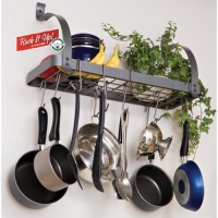 Enclume MPB-06 RACK IT UP Bookshelf Pot Rack