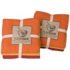 Now Designs Floursack Towels Set of 6, Marigold