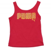 Toddler Girl Pink Sport Top/Tank T-Shirt - Puma 2T