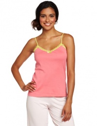 Calvin Klein Women's Essence Of Rio Camisole, Light Fresh Rhubarb, Medium