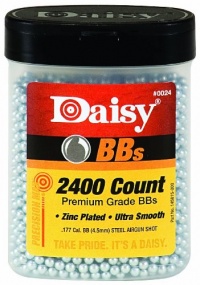 Daisy Outdoor Products 2400 ct BB Bottle (Silver, 4.5 mm)