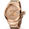 TW Steel Canteen 40mm Rose Dial Rose Gold-plated Unisex Watch TW303