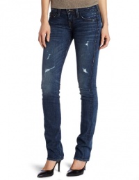 True Religion Women's Phantom Christina Straight Leg Jean, Oregon Trail, 25