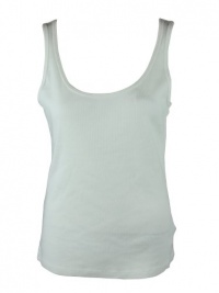 LAUREN Ralph Lauren Petite Womens Ribbed Scoop Neck Tank Top