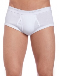 Calvin Klein Men's Basic Brief, White, Size 34, 3-Pack