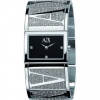 Armani Exchange Rhinestone Accents Black Dial Women's watch #AX4050