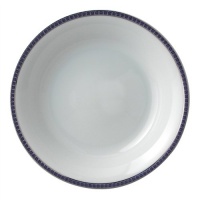 Bernardaud Athena Platinum Navy Open Vegetable Bowl