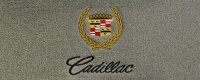 Logo 1977-1979 Cadillac DeVille Coupe Luxury 4 Pc Car Mat Set Luxury Cruiser Mat Color: Cashmere Mat Logo: Gold Cadillac Crest W/Black Cadillac Embroidery