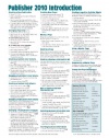 Microsoft Publisher 2010 Quick Reference Guide: Introduction (Cheat Sheet of Instructions, Tips & Shortcuts - Laminated Card)