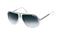 Carrera Safari/R/S Sunglasses - 0CR5 White Black Palladium (7V Gray Gradient Lens) - 62mm