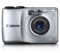 Canon Powershot  A1200 12.1 MP Digital Camera with 4x Optical Zoom (Silver)