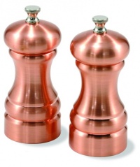 Olde Thompson Columbia Copper Pepper Mill & Salt Shaker Set