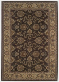 Oriental Weavers ALLURE 12B Brown 7'8 x 7'8 SQUARE Rug Machine-made Nylon