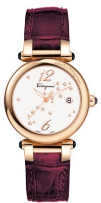 Ferragamo Women's F76SBQ5002I SB32 Ballerina Gold Ion-Plated Stainless Steel Watch