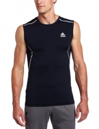 adidas Men's Techfit Fitted Sleeveless Tank Top