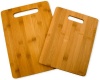 Totally Bamboo 20-2038 Bamboo Cutting Board Set, 2-Board Set