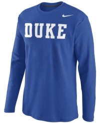 Keep the momentum moving forward with a show of support for your favorite team in this Duke Blue Devils NCAA thermal shirt.