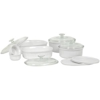 CorningWare French White 12-Piece Bake-and-Serve Gift Set