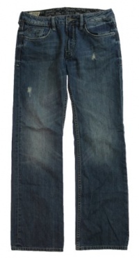 Buffalo David Bitton Mens Slim Fit Driven Denim Classic Straight Leg Jeans - Style BM13207BU