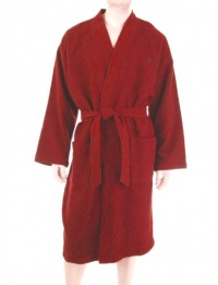 Polo Ralph Lauren Men's Waffel Robe (S/M, Red)