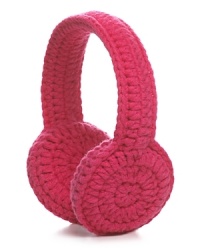 In collaboration with Women for Women, these brightly hued earmuffs from kate spade new york are hand knit by artisans in Bosnia.