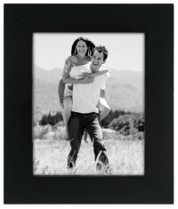 Linear Black Picture Frame 4x5