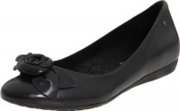 Rockport Women's Faye Flat,Black,6 W US